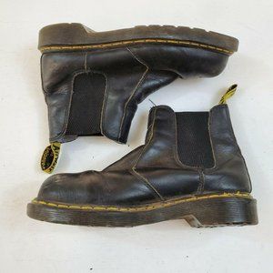 Doc Dr Martens Short Steel Toe Boots Bootie Safety